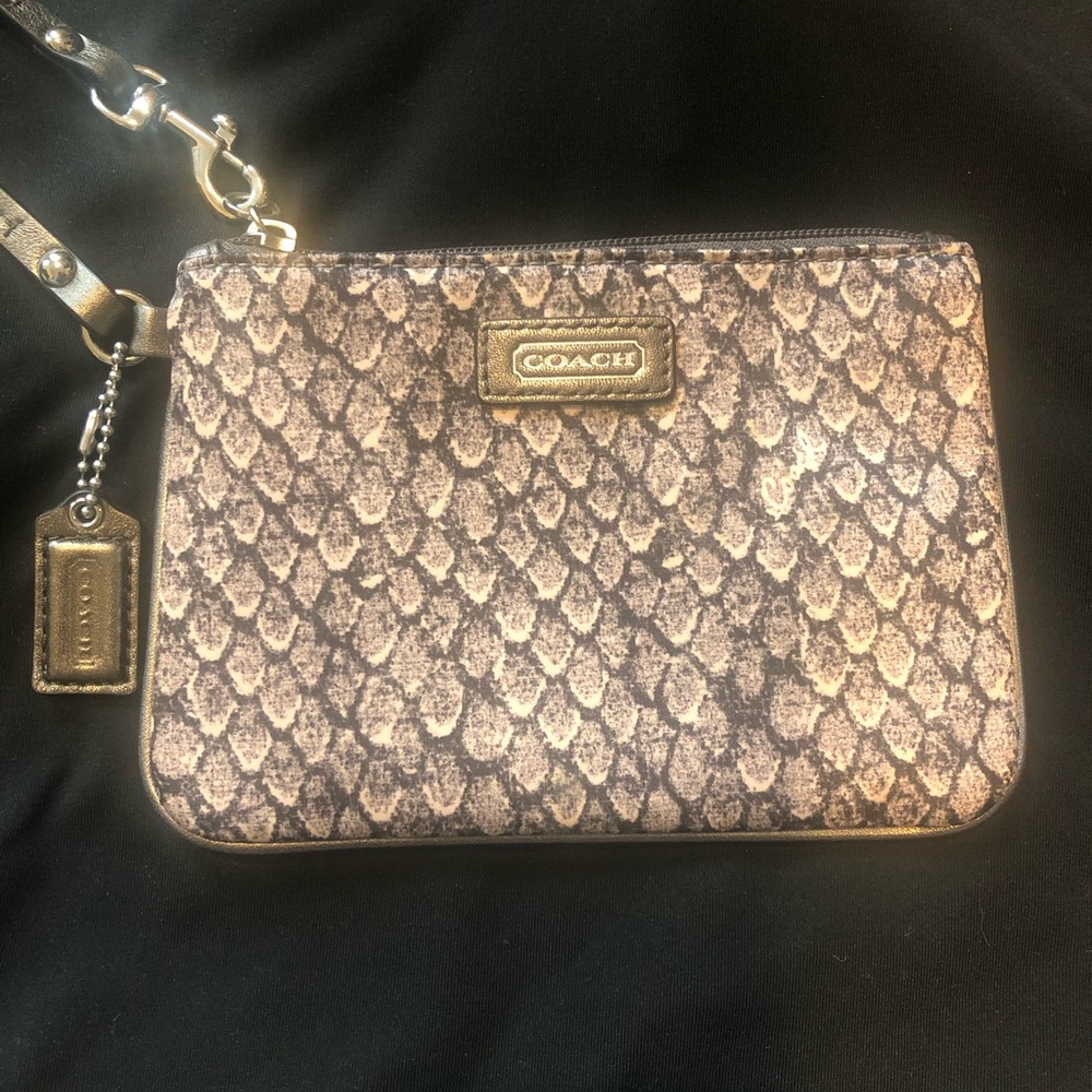 Coach wristlet